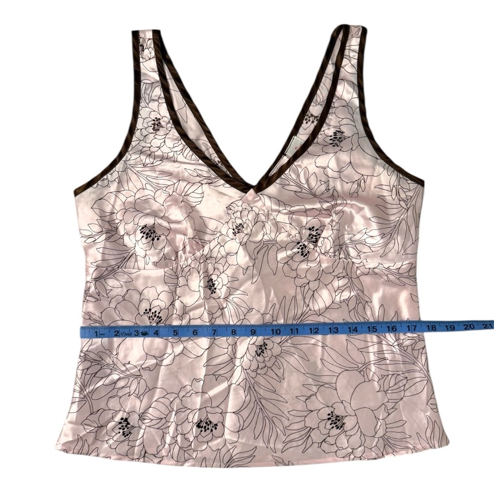 Xhilaration Y2K Floral Slip Top - Picture 4 of 5